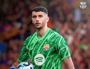 برشلونة يواجه احتمالين لتسجل غارسيا بسبب إصابة حارس مرمى الفريق