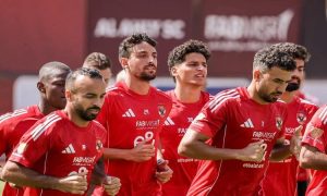 الأهلي يستأنف تدريباته استعدادًا لمواجهة غزل المحلة في دوري نايل