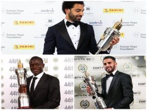 عدد مرات حصول اللاعبين الأفارقة على لقب الأفضل في إنجلترا