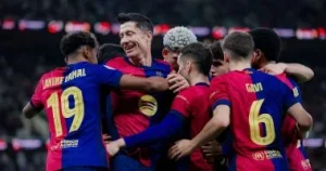 برشلونة يحقق عودة تاريخية أمام ليفانتي في الدوري الإسباني