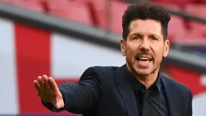 ما رأي سيميوني في إقامة مباراة برشلونة وفياريال بأمريكا
