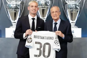 رقم قميص ماستانتونو مع نادي ريال مدريد 2025