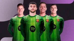 الدوري الإسباني يكشف قائمة حراس مرمى برشلونة للموسم الحالي
