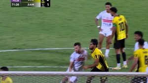 طرد محمود حمدي الونش في مباراة الزمالك ضد وادي دجلة بدوري نايل