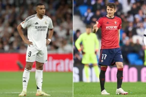 نتائج مباريات ريال مدريد وأوساسونا في الليغا على ملعب البيرنابيو