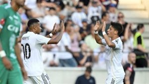 مبابي يقود ريال مدريد لتحقيق انتصار كبير برباعية على تيرول النمساوي في مباراة ودية