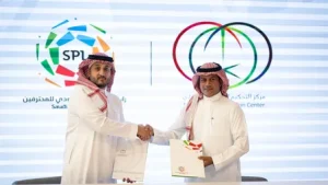 رابطة الدوري السعودي توقع عقد رعاية بلاتيني مع عبداللطيف جميل للسيارات