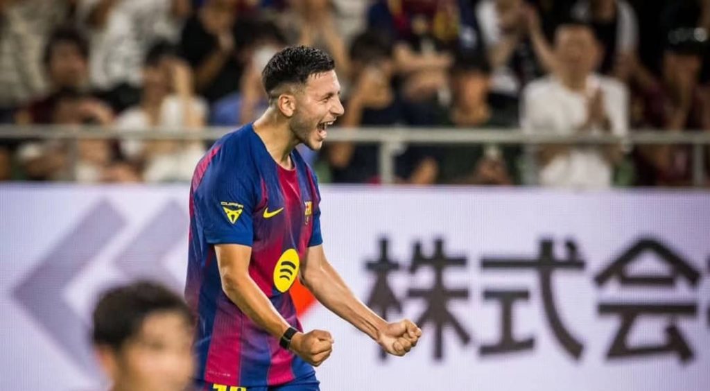 روني بردغجي يؤكد سعادته بالانضمام إلى برشلونة ويثق في فرصه هذا الموسم