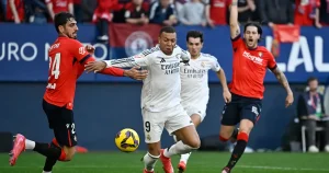 سعي ريال مدريد لزيادة الأهداف قبل مواجهة أوساسونا