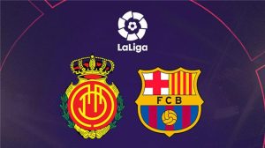 برشلونة يتفوق على ريال مايوركا في الشوط الأول مع الأهداف المثيرة