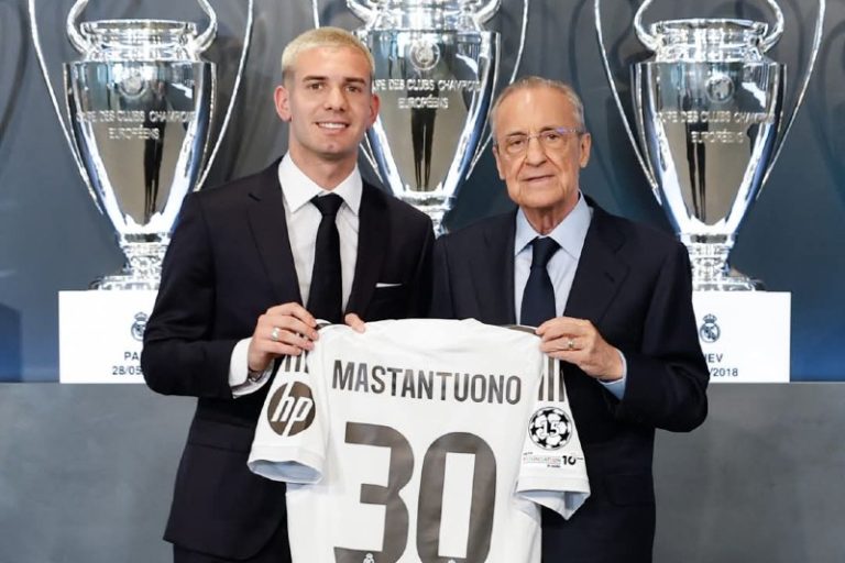 ريال مدريد يقّدر على ضم الأرجنتيني الشاب ماستانتونو بعقد يمتد لستة أعوام
