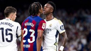 برشلونة يسبب توترًا كبيرًا في العاصمة الاسبانية مدريد