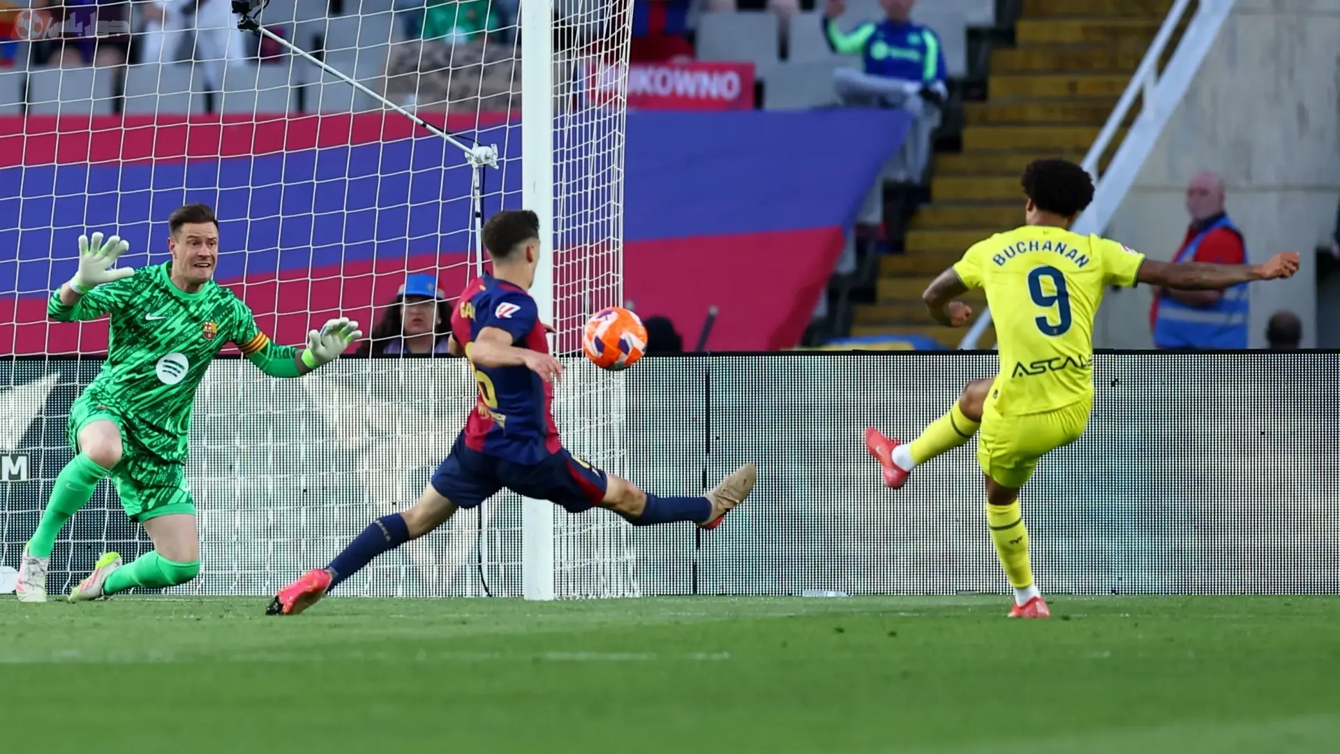 مباراة برشلونة وفياريال