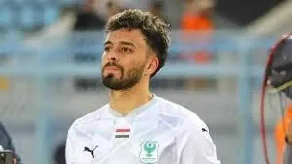 صلاح محسن يسجل هدف مع المصري