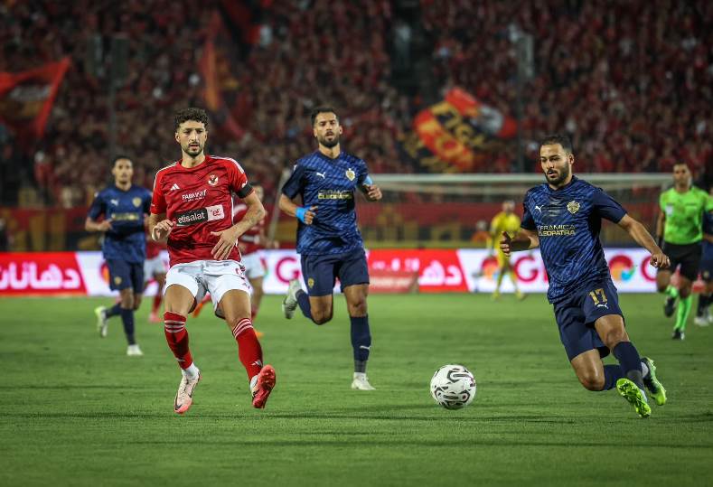 الاهلي ضد سيراميكا كليوباترا 2025
