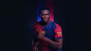 إصابة قوية تُبعد إبراهيم ديارا لاعب برشلونة الشاب عن المباريات