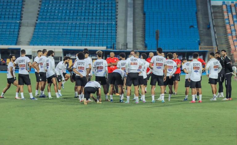 منتخب مصر يتدرب لأول مرة في استاد القاهرة استعدادا لمواجهة إثيوبيا