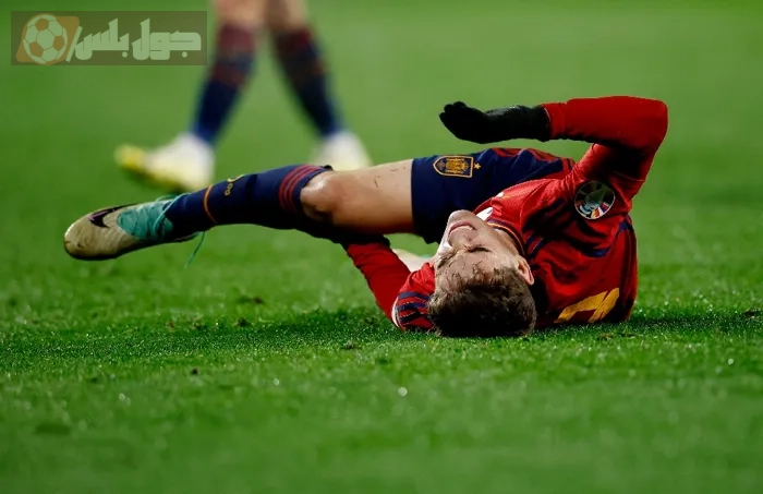 اصابة جافي لاعب برشلونة