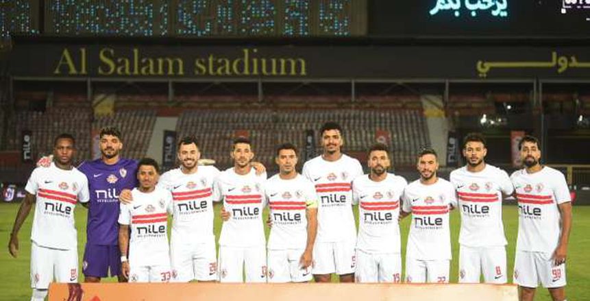 قائمة الزمالك لمباراة المصري