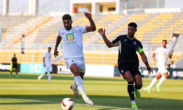 ثلاثية في اللقاء الأول.. الرمادي يقود البنك الأهلي للفوز على بتروجت