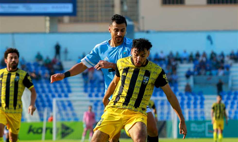 نتيجة مباراة غزل المحلة والمقاولون العرب