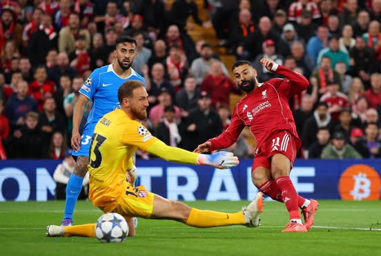 محمد صلاح يتجاوز هنري دوري الابطال