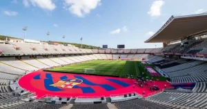 حفل موسيقي يمنع برشلونة من استضافة ريال سوسييداد في مونتجويك