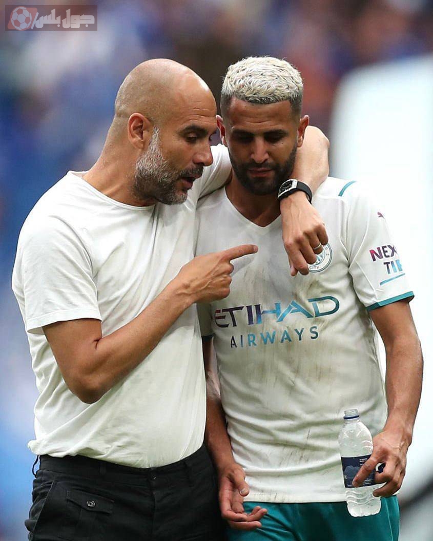 بيب جوارديولا و محرز