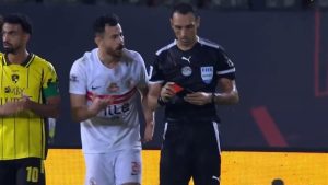 الونش يعتذر لجماهير الزمالك بعد طرده أمام وادي دجلة
