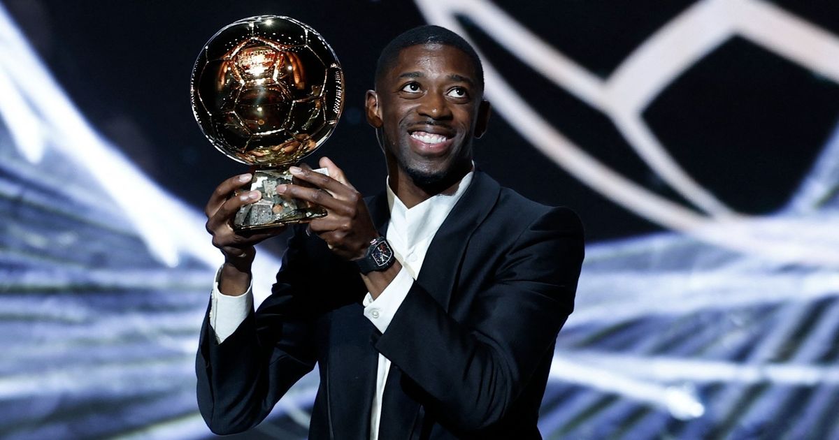 عثمان ديمبيلي يفوز بالكرة الذهبية 2025