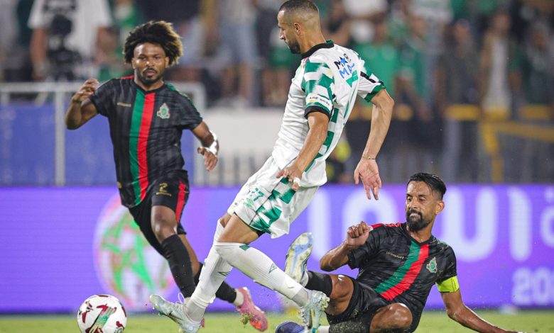 الجيش الملكي ضد الرجاء الدوري المغربي
