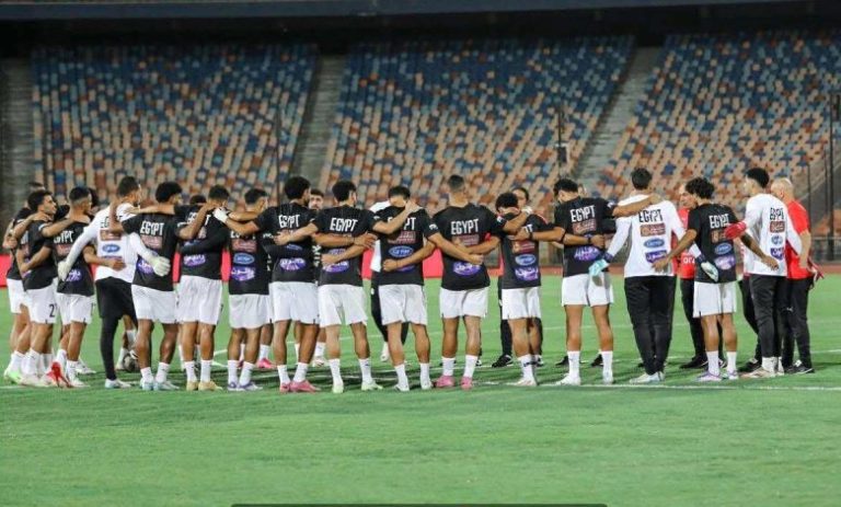 منتخب مصر يواصل تدريباته على استاد القاهرة استعدادًا لمواجهة إثيوبيا