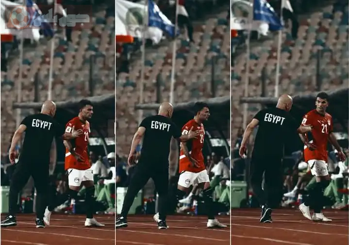 منتخب مصر ينفي شائعة رفض زيزو مصافحة حسام حسن بعد استبداله أمام إثيوبيا
