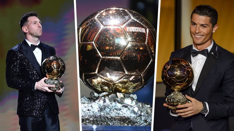 ميسي ورونالدو على قمة الترتيب التاريخي للكرة الذهبية