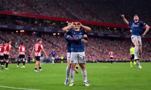 أقدام البدلاء تمنح أرسنال الفوز على أتليتك بلباو في دوري أبطال أوروبا