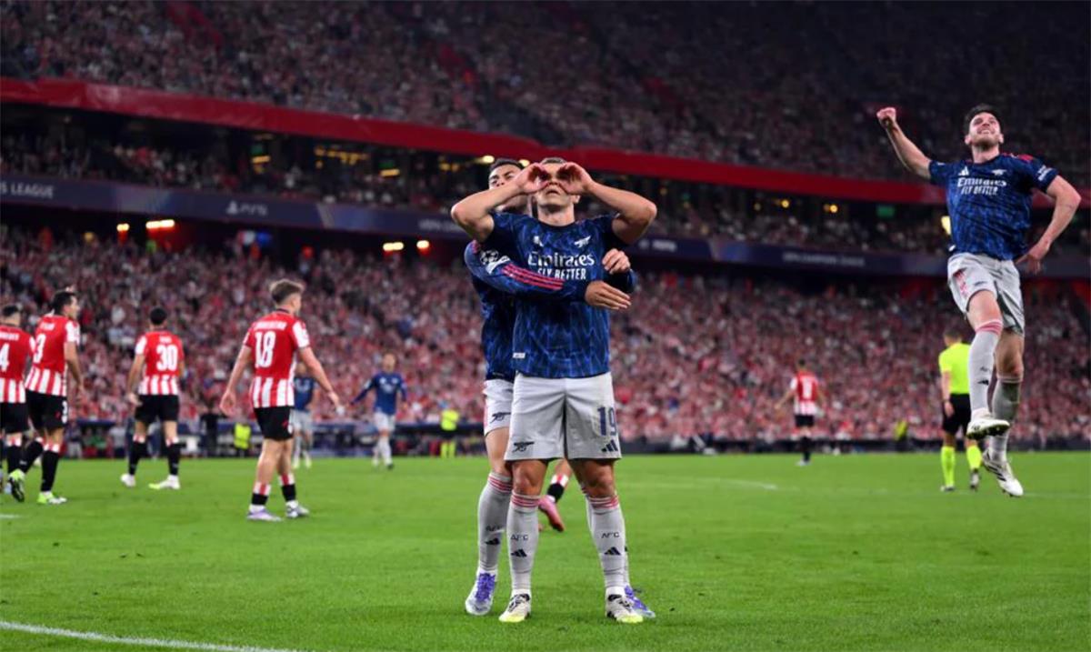 فوز أرسنال على بلباو