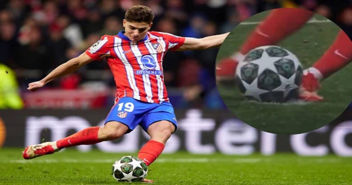 ركلة جزاء ألفاريز أمام ريال مدريد