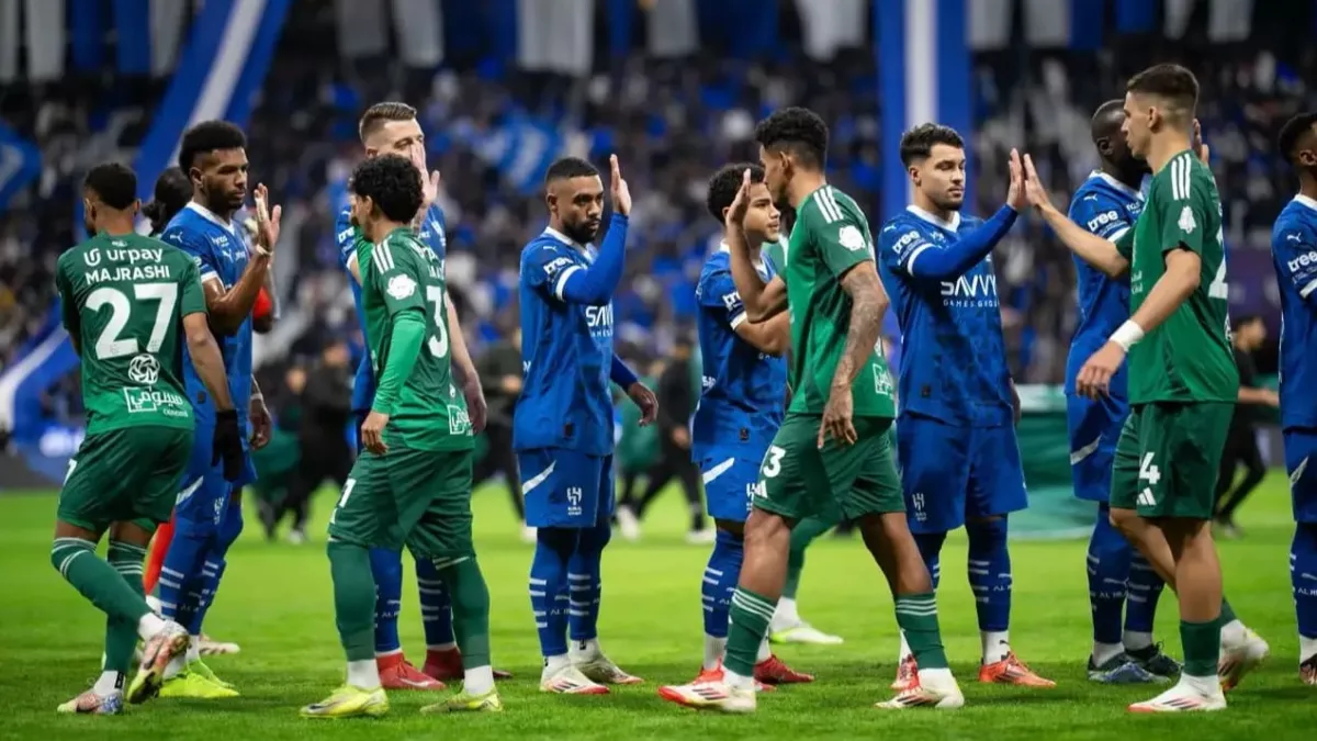 الاهلي ضد الهلال الكلاسيكو الدوري السعودي