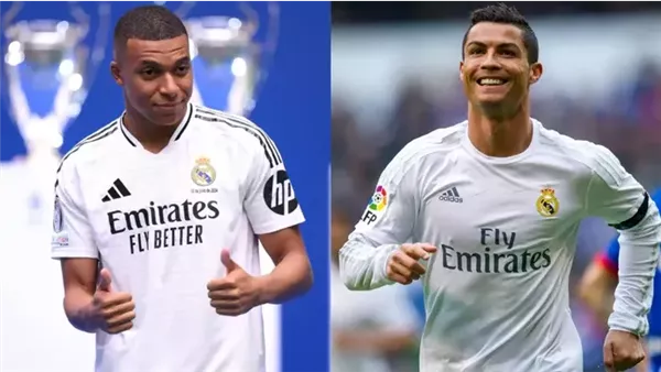 مبابي يقترب من أرقام رونالدو