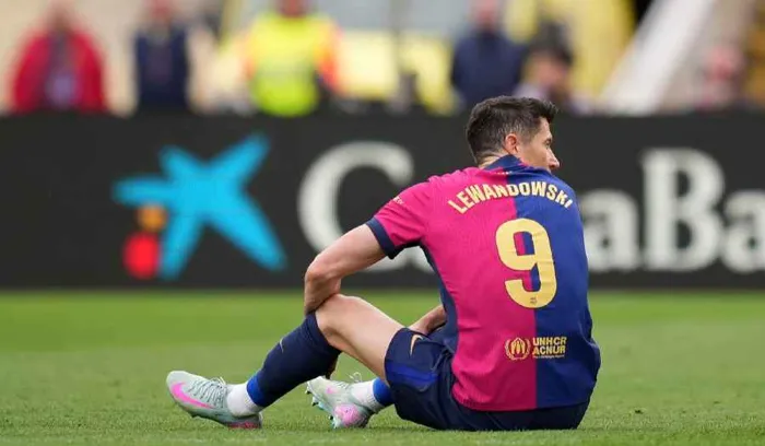 إصابة ليفاندوفسكي